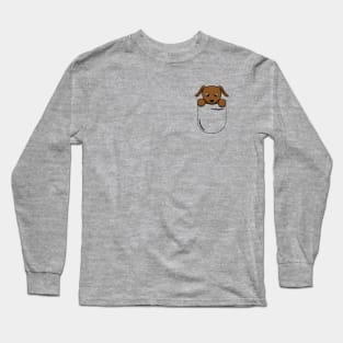 Chiweenie in a Pocket Long Sleeve T-Shirt